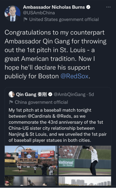 SS of Tweet, GB, NB baseball